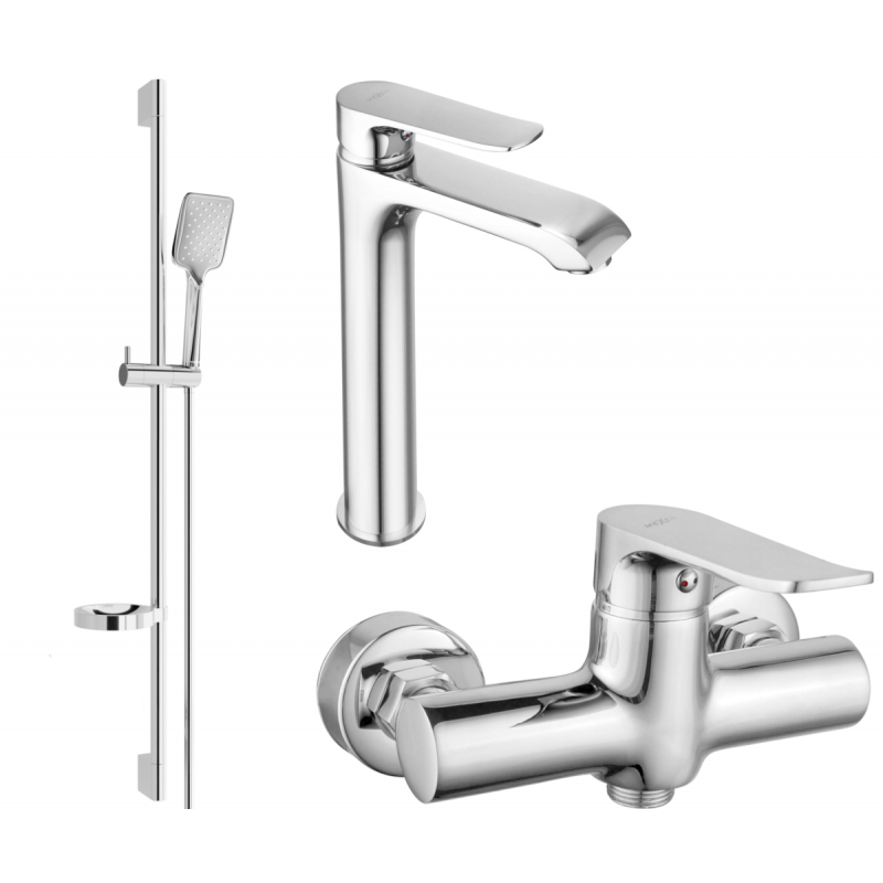 Mexen Pecos DS62 dušo komplektas, Chromo - 72714DS62-00