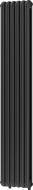 Mexen Kent dekoratyvinis radiatorius 1882 x 380 mm, 1392 W, juodas - W216-1882-380-00-70