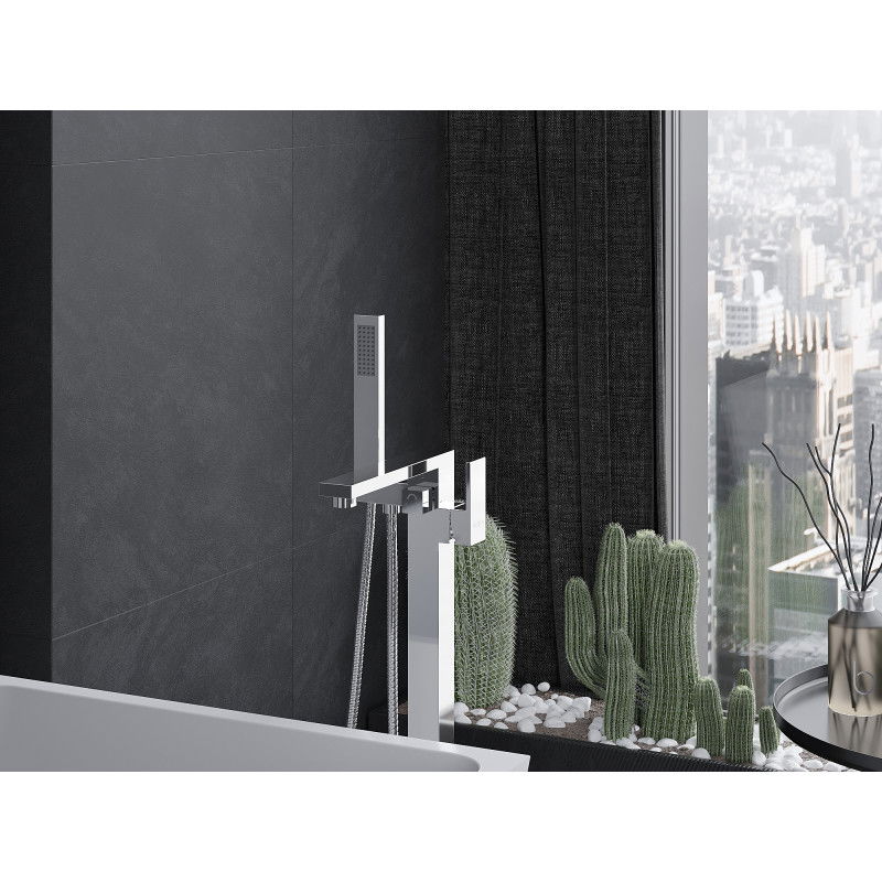 Mexen Urano laisvai pastatomas vonios maišytuvas, chromas - 75233-00