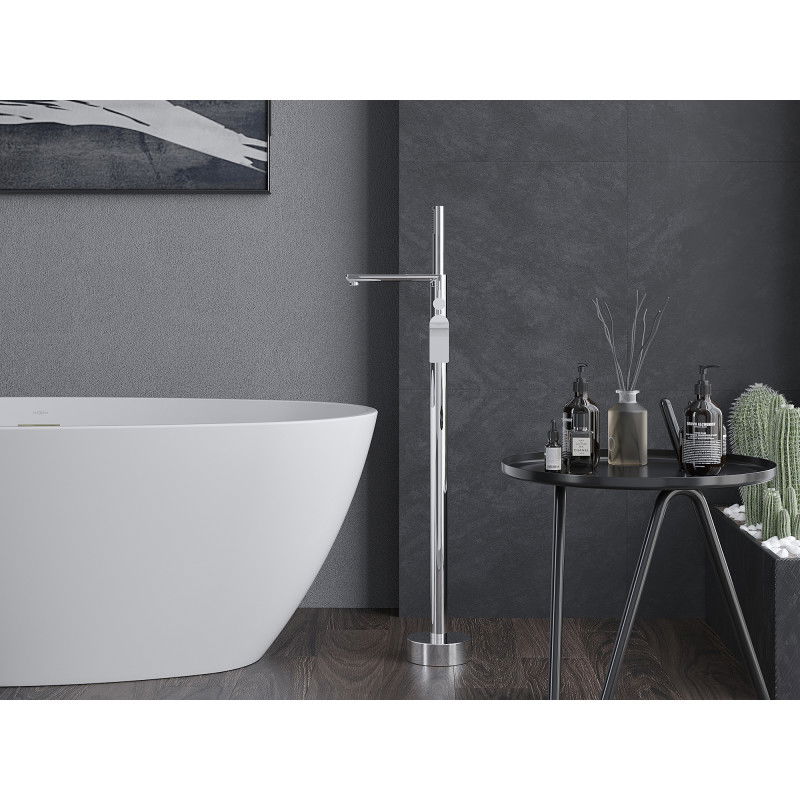 Mexen Leda stovimas vonios maišytuvas, chromas - 75633-00