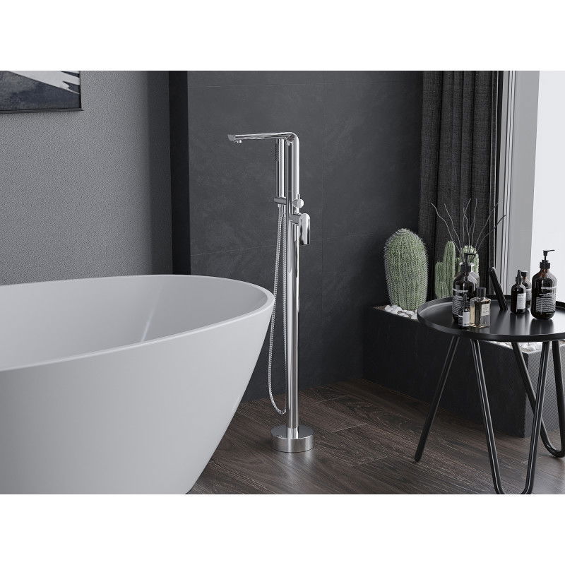 Mexen Roxy laisvai stovintis vonios maišytuvas, chromuotas - 75533-00