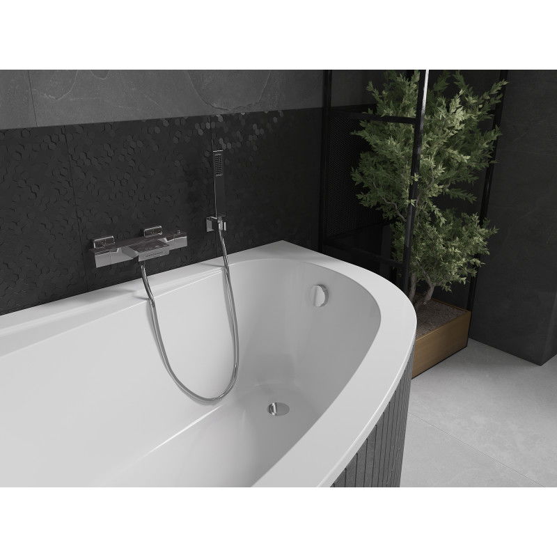 Mexen Westa kampinė vonia kairė 160 x 100 cm, balta - 560116010001