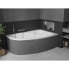 Mexen Westa kampinė dešinioji vonia 160 x 100 cm, Balta - 560116010002