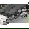 Mexen Cube stačiakampė vonia 170 x 80 cm su apdaila ir vienašoniu ekranu 70 cm, juodas raštas - 550517080X9507007070
