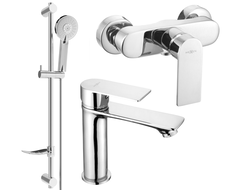 Mexen Royo DF40 dušo komplektas, Chromo - 72204DF40-00