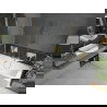 Mexen Cube stačiakampė vonia 180 x 80 cm su apdaila ir 2-dalių 100 cm ekranu, permatoma, auksinė - 550518080X9210025000