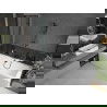 Mexen Cube stačiakampė vonia 180 x 80 cm su apdaila ir 2 dalių ekranine sienele 100 cm, juodas raštas - 550518080X92100027070