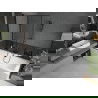 Mexen Cube stačiakampė vonia 180 x 80 cm su apdaila ir 2 dalių ekranine sienele 100 cm, juodas raštas - 550518080X92100027070
