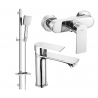 Mexen Royo DQ45 dušo komplektas, Chromo - 72204DQ45-00