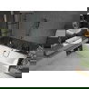 Mexen Cube stačiakampė vonia 180 x 80 cm su dangčiu ir dviejų dalių 120 cm sienele, juodas raštas - 550518080X92120027077