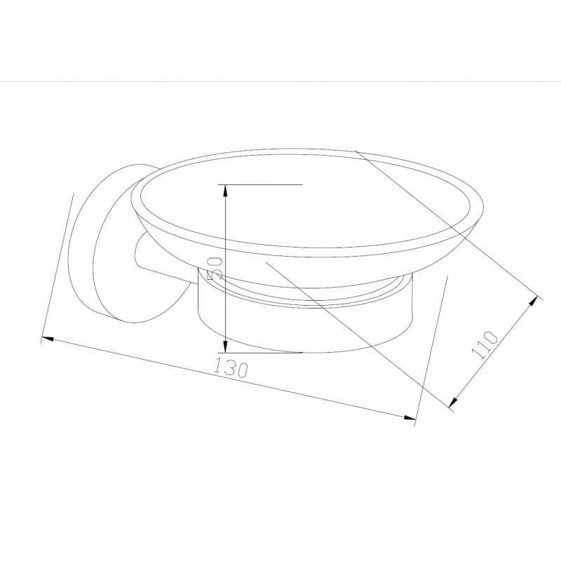 Mexen Loft muilinė, chromas - 7012639-00