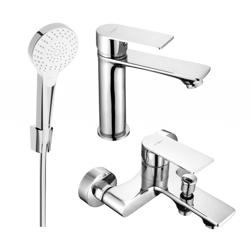 Mexen Royo R05 vonios komplektas, chromuotas - 72203R05-00