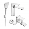 Mexen Royo R62 vonios komplektas, chromas - 72203R62-00