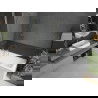 Mexen Cubik stačiakampė vonia 170 x 70 cm su apdaila ir 1-sparnio pertvara 90 cm, skaidrus, auksinis - 550317070X9509000050