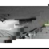 Mexen Cubik stačiakampė vonia 170 x 70 cm su apdaila ir 2-durimis širma 120 cm, juodas raštas - 550317070X9212027077