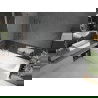 Mexen Vega stačiakampė vonia 160 x 70 cm su apdaila ir vienu 80 cm sparnu, skaidri, chromas - 550116070X9508000001