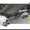 Mexen Vega stačiakampė vonia 170 x 70 cm su apdaila ir vienos dalies 70 cm ekranu, juodas raštas - 550117070X9507007070