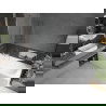 Mexen Vega stačiakampė vonia 180 x 80 cm su apdaila ir 1 durų pertvara 50 cm, skaidri, chromuota - 550118080X9505000001