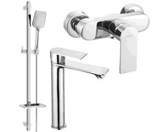 Mexen Royo DQ62 dušo komplektas, chromas - 72214DQ62-00