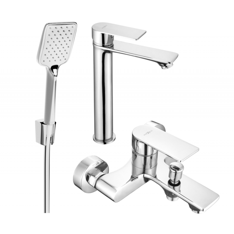 Mexen Royo R62 vonios rinkinys, chromas - 72213R62-00