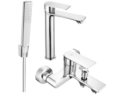 Mexen Royo R72 vonios komplektas, chromas - 72213R72-00