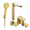 Mexen Royo R40 vonios komplektas, auksinis - 72213R40-50