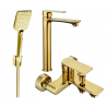Mexen Royo R62 vonios komplektas, auksinis - 72213R62-50