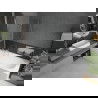 Mexen Vega stačiakampė vonia 160 x 70 cm su korpusu ir 2-jų durų ekranu 100 cm, skaidrus, chromas - 550116070X9210020100