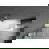 Mexen Vega stačiakampė vonia 160 x 70 cm su korpusu ir 2-jų durų ekranu 100 cm, skaidrus, chromas - 550116070X9210020100
