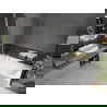 Mexen Vega stačiakampė vonia 160 x 70 cm su dangčiu ir dviejų durų pertvara 80 cm, permatoma, auksinė - 550116070X9208025000