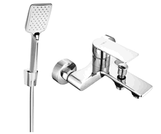 Mexen Royo R62 vonios baterija su dušo rinkiniu, chromuota - 7223R62-00
