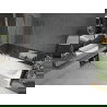 Mexen Vega stačiakampė vonia 150 x 70 cm su apdaila ir 1 sparno 80 cm uždanga, permatoma, chromuota - 550115070X9408110100