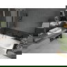 Mexen Vega stačiakampė vonia 170 x 70 cm su apdaila ir vienos durų 100 cm ekranu, skaidri, juoda - 550117070X9410117000