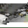 Mexen Vega stačiakampė vonia 180 x 80 cm su apdaila ir 1 varčios pertvara 80 cm, permatoma, auksinė - 550118080X9408115000