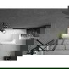 Mexen Vega stačiakampė vonia 180 x 80 cm su apdaila ir vieno sparno paravanu 100 cm, juodas raštas - 550118080X9410117077