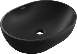 Mexen Viki stalviršio praustuvas 48 x 35 cm, juodas matinis - 21054885