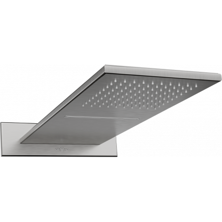 Mexen Waterfall lietaus dušo galva slim 50 x 22 cm, šlifuotas pilkai rudas - 79190-66