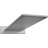 Mexen Waterfall lietaus dušo galva slim 50 x 22 cm, šlifuotas pilkai rudas - 79190-66
