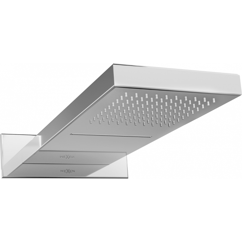 Mexen Waterfall dušo galvutė 50 x 22 cm, chromas - 79195-00