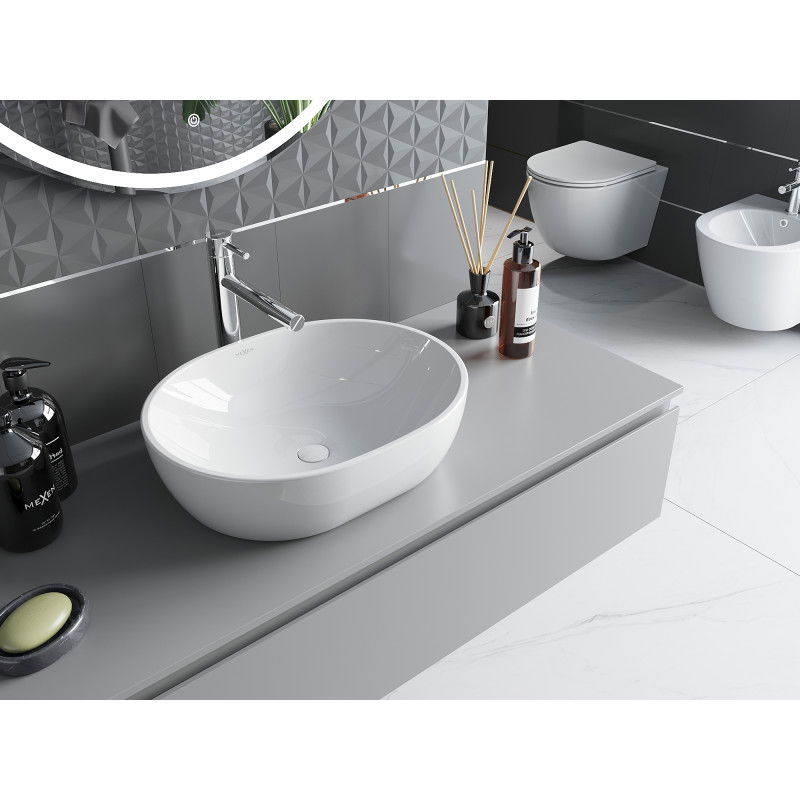 Mexen Viki stalviršio praustuvas 48 x 35 cm, baltas - 21054800