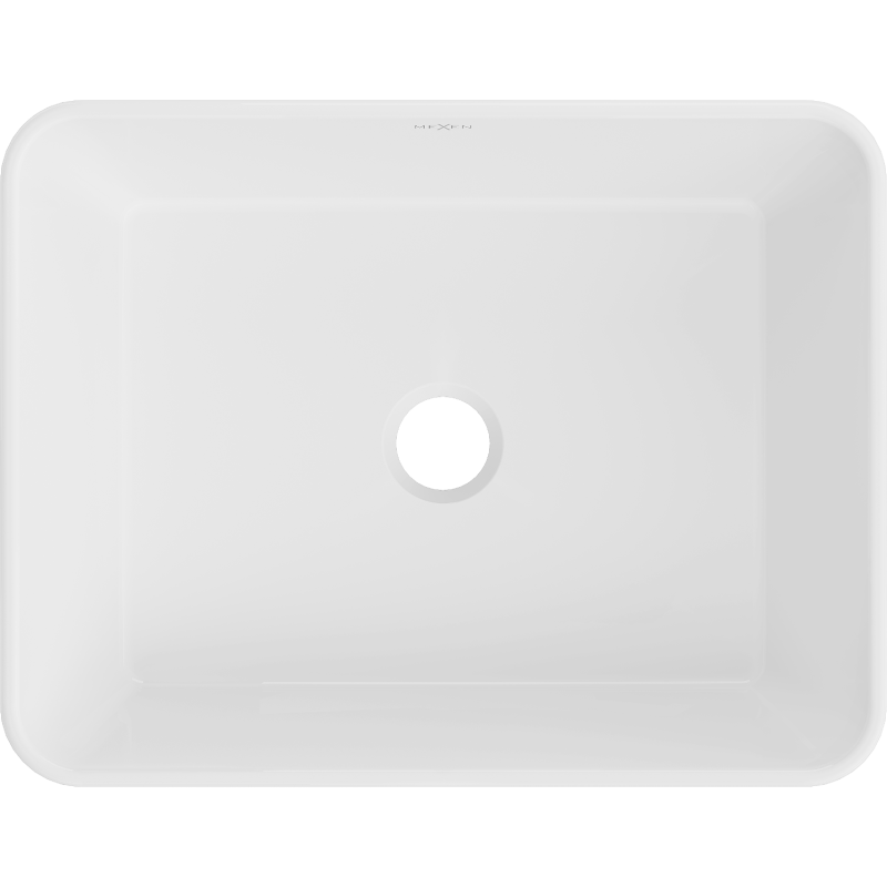 Mexen Catia praustuvas ant stalviršio 48 x 37 cm, baltas - 21314800