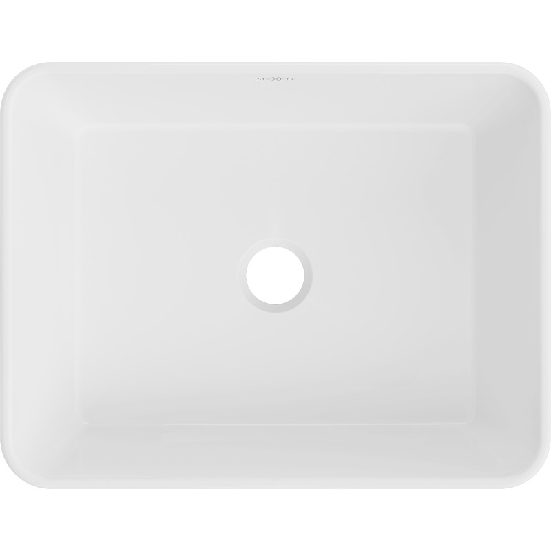 Mexen Catia praustuvo praustuvė 48 x 38 cm, baltas/aukso žvynų raštas - 21314808