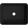 Mexen Catia praustuvas ant stalviršio 48 x 37 cm, juodas matinis - 21314885