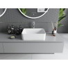 Mexen Catia praustuvas ant stalviršio 48 x 37 cm, baltas - 21314800