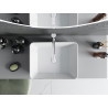 Mexen Catia praustuvas ant stalviršio 48 x 37 cm, baltas - 21314800