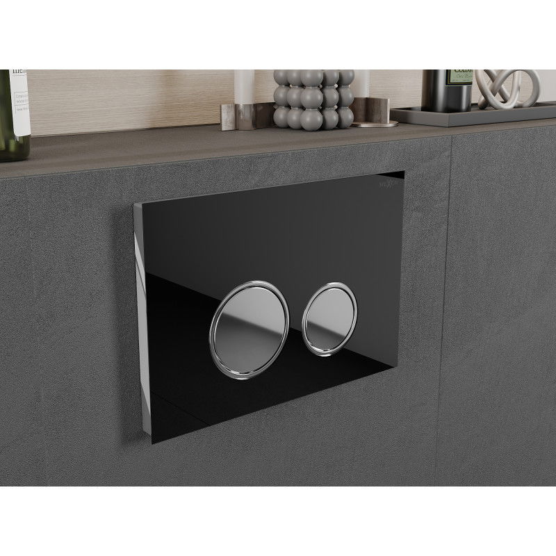 Mexen Fenix 06 nuleidimo mygtukas, juodas - 600623