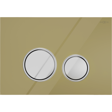 Mexen Fenix 06 nuleidimo mygtukas, auksinis šampano - 600624