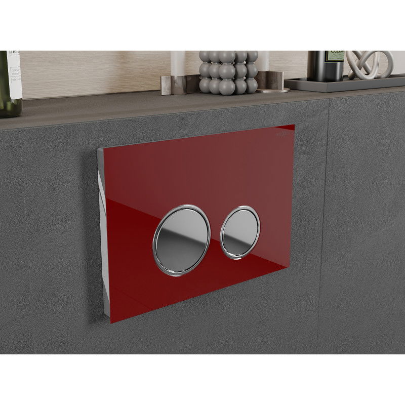 Mexen Fenix 06 nuleidimo mygtukas, raudonas - 600627