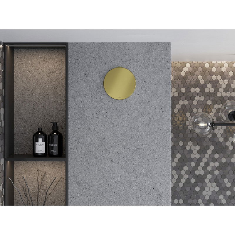 Mexen AXR 100 vonios kambario ventiliatorius su laikmačiu, auksinis - W9602-100T-50