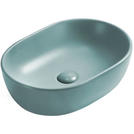 Mexen Viki stalviršio praustuvas 48 x 35 cm, šviesiai žalias matinis - 21054848